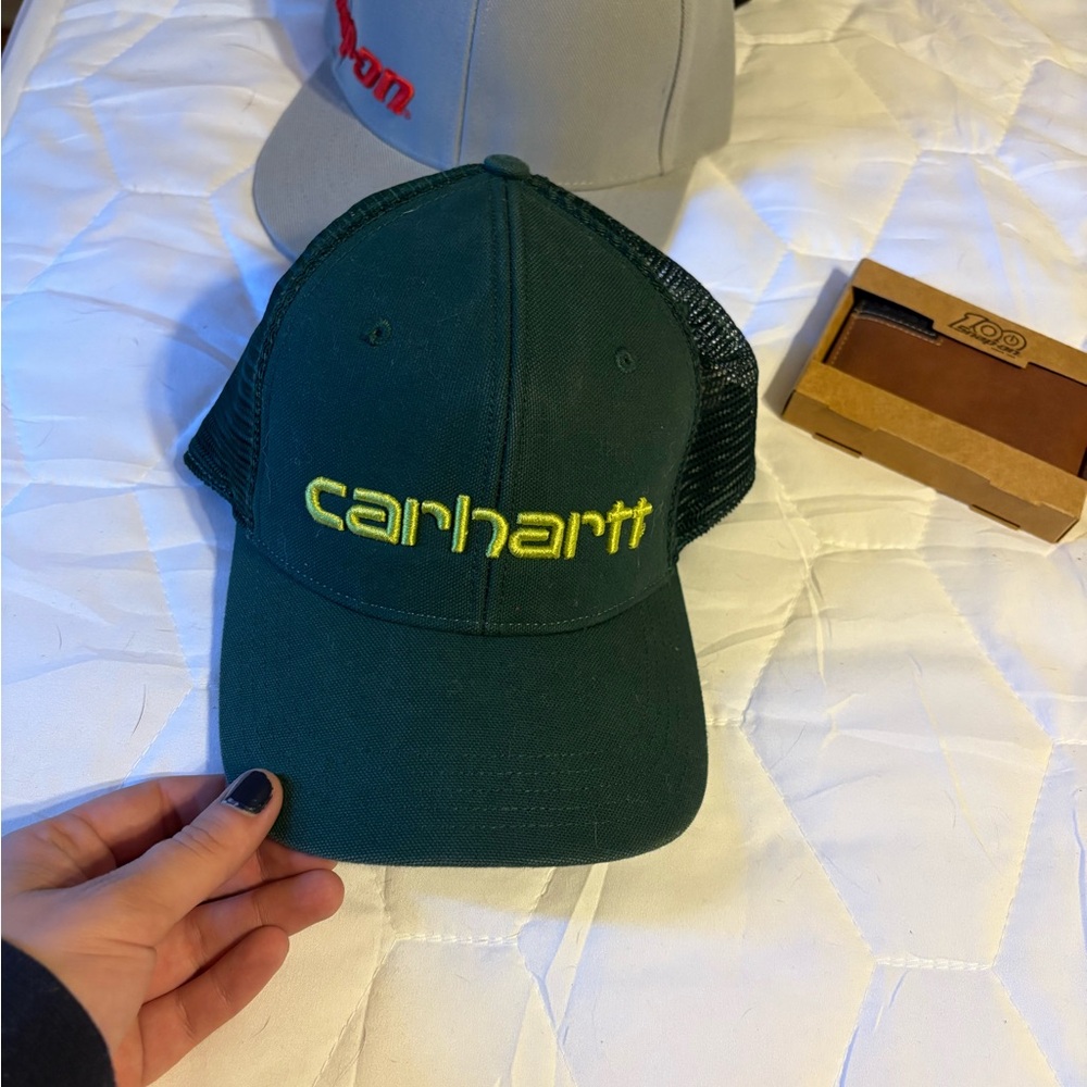 Carhartt Dark Green Mesh Cap